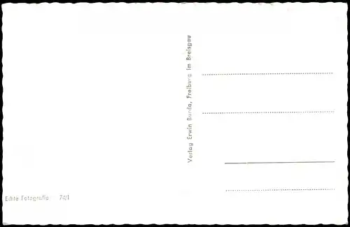 .Baden-Württemberg Schwarzwald (Mittelgebirge) Reliefkarte Region Freiburg 1960