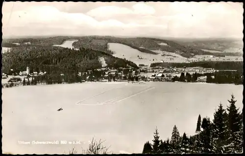 Ansichtskarte Titisee Panorama-Ansicht Schwarzwald 1959