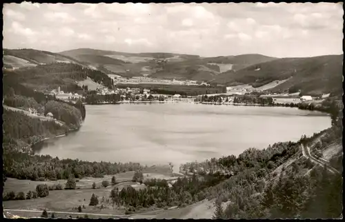 Ansichtskarte Titisee See Panorama-Ansicht 1959