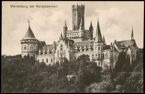 Ansichtskarte Nordstemmen Schloß 1922