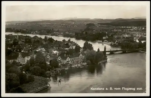 Ansichtskarte Konstanz Luftbild 1936