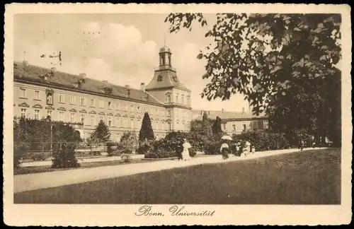 Ansichtskarte Bonn Universität 1921