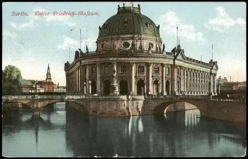 Ansichtskarte Berlin Bode-Museum / Kaiser-Friedrich-Museum 1914