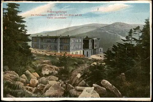 Spindlermühle Špindlerův Mlýn | Spindelmühle Peterbaude/Petrova bouda 1912