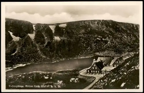 Brückenberg-Krummhübel Karpacz Górny Karpacz Kleiner Teich, Baude 1931