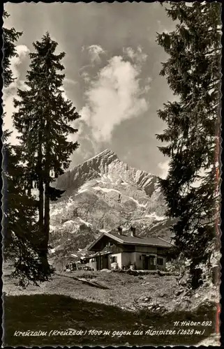Garmisch-Partenkirchen Kreuzeck (Wettersteingebirge) - Kreuzalm 1955