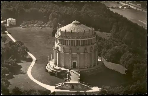 Ansichtskarte Kelheim Befreiungshalle Luftbild 1930