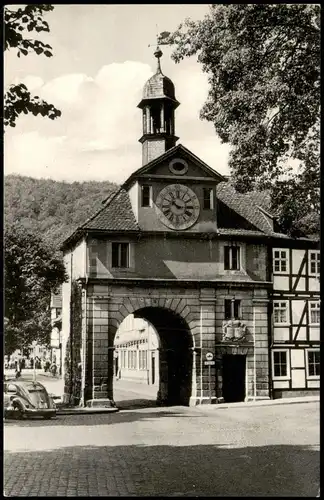 Ansichtskarte Bad Sooden-Allendorf Soodener Tor, VW Käfer Auto 1964