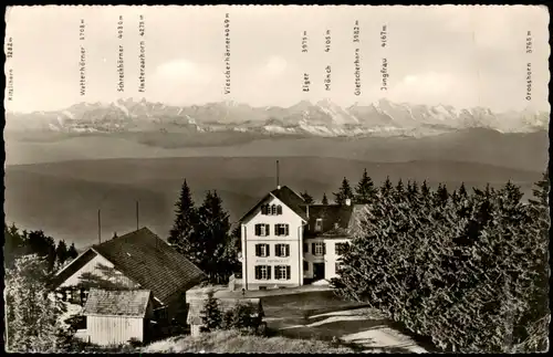Badenweiler HOTEL HOCHBLAUEN bei Badenweiler im südlichen Schwarzwald 1955