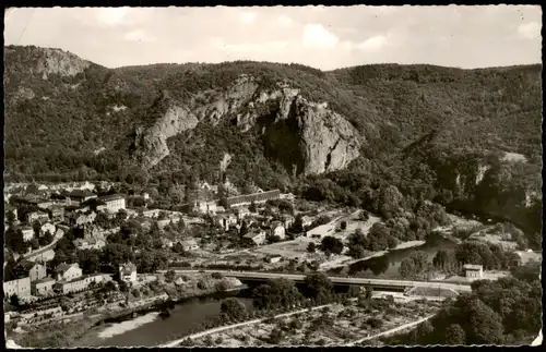 Ansichtskarte Bad Münster am Stein-Ebernburg Luftaufnahme 1963