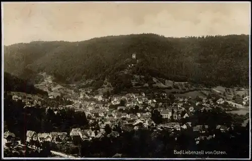 Ansichtskarte Bad Liebenzell Blick auf die Stadt - Fotokarte 1928