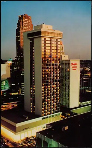 Postcard Cincinnati (Ohio) Hochhäuser Towers 1980
