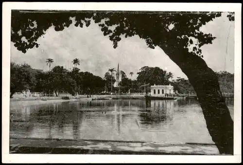 Postcard Rio de Janeiro Praia Grossa on the Isle of Paquetá 1928