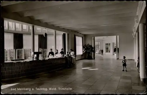 Ansichtskarte Horn-Bad Meinberg Trinkhalle - Innenansicht# 1962