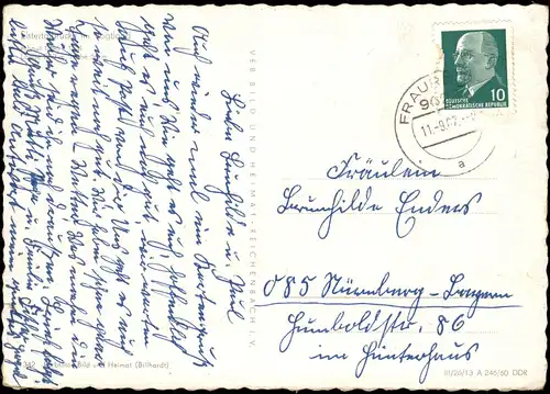 Ansichtskarte Jocketa-Pöhl Elstertalbrücke 1960