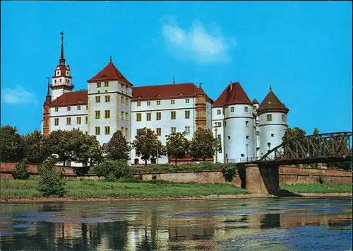 Ansichtskarte Torgau Schloss Hartenfels 1975