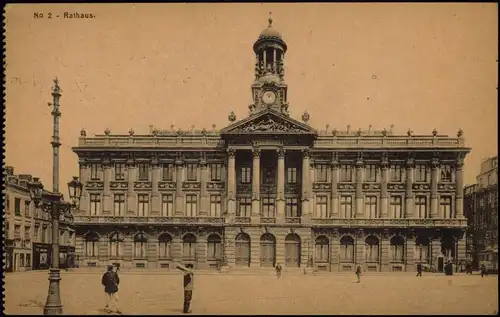 CPA Kamerich Cambrai (Kamerijk) Rathaus 1938