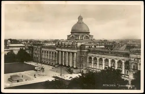Ansichtskarte München Armeemuseum 1935