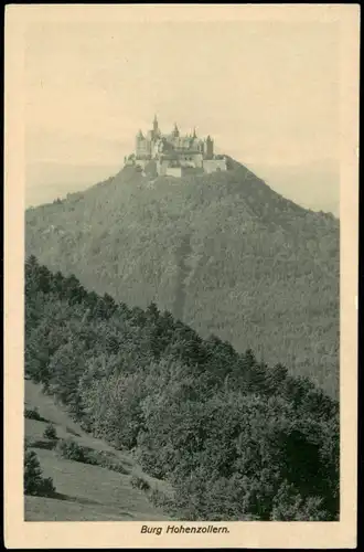 Ansichtskarte Hechingen Burg Hohenzollern 1913