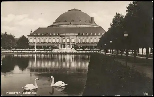 Ansichtskarte Hannover Stadthalle 1929