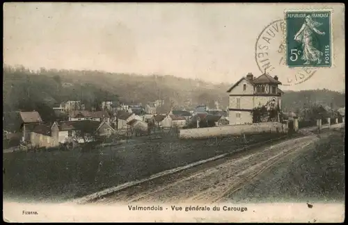 CPA Valmondois Stadtpartie b. Pontoise 1914