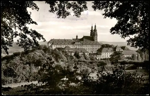 Ansichtskarte Bad Staffelstein Schloss  Kloster Banz 1960   Landpoststempel 13a