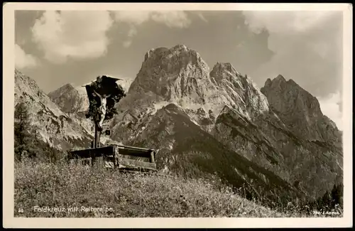 Ansichtskarte Berchtesgaden Feldkreuz mit Reiteralpe 1955