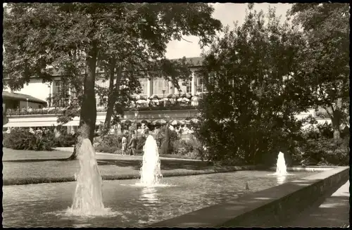 Ansichtskarte Freudenstadt Teil der Kuranlagen 1960