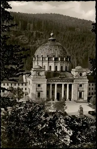 Ansichtskarte St. Blasien Ortsansicht 1962/1952