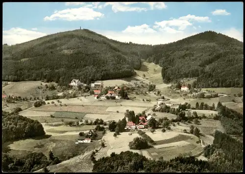 Schweigmatt Panorama-Ansicht; Ort im südlichen Schwarzwald 1965