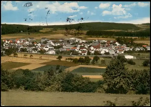 .Rheinland-Pfalz Westerwald (Allgemein) Blick auf Meng Waldernbach 1980