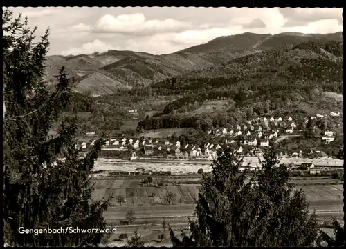 Ansichtskarte Gengenbach (Schwarzwald) Panorama-Ansicht 1970