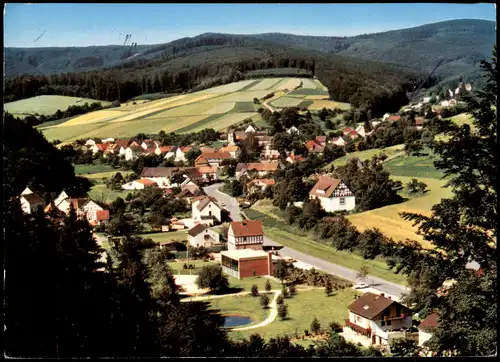 Ansichtskarte Ziegenhagen-Witzenhausen Ortspanorama von Ziegenhagen 1978
