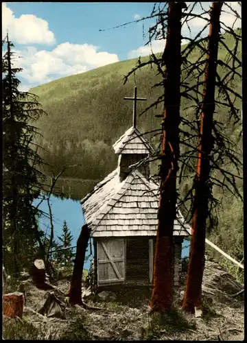 Sankt Oswald-Riedlhütte Rachelsee (Bayrischer Wald) - Kapelle 1968
