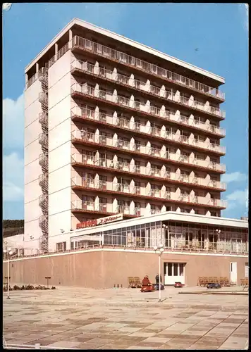 Ansichtskarte Sassnitz Rügen-Hotel 1970