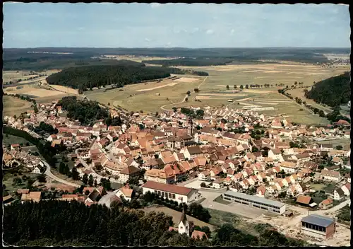 Ansichtskarte Bräunlingen Luftbild 1968