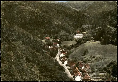 Ansichtskarte Zorge Panorama-Ansicht Südharz 1965