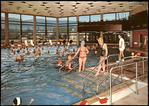 Ansichtskarte Bad Sooden-Allendorf Sole-Hallen-Bewegungsbad mit Solarium 1970