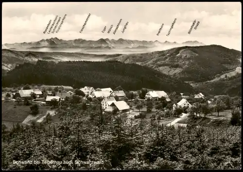 Schwand-Dachsberg (Südschwarzwald) Gasthaus-Pension Sennhütte 1964