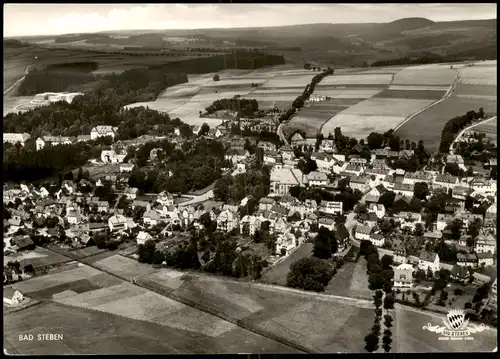 Ansichtskarte Bad Steben Luftbild 1960