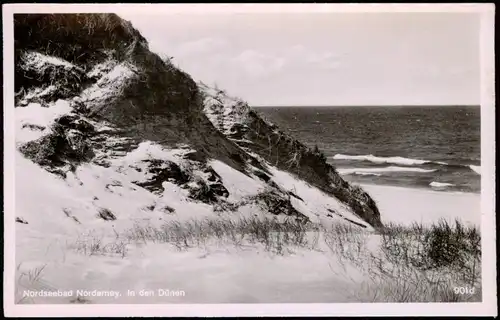 Ansichtskarte Norderney In den Dünen 1940