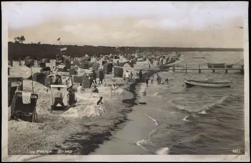 Ansichtskarte Prerow Strandleben 1934