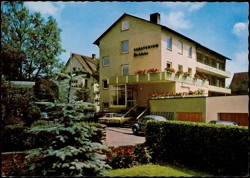 Ansichtskarte Bad Mergentheim Kurhaus am Gartenweg SANATORIUM Dr. Weiß 1968