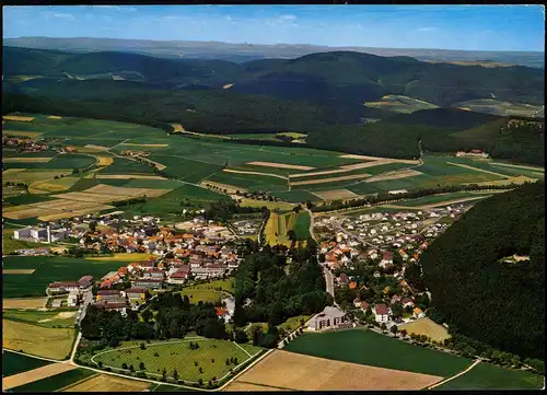 Ansichtskarte Bad Wildungen Luftbild Reinhardshausen 1978