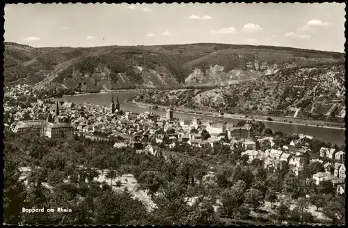 Ansichtskarte Boppard Totalr, Fotokarte 1961