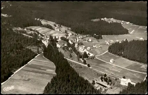 Ansichtskarte Kniebis-Freudenstadt Luftbild 1957