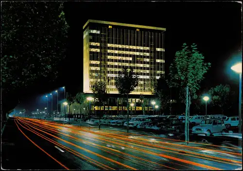 CPA Grenoble la nuit - La nouvelle Mairie. 1978
