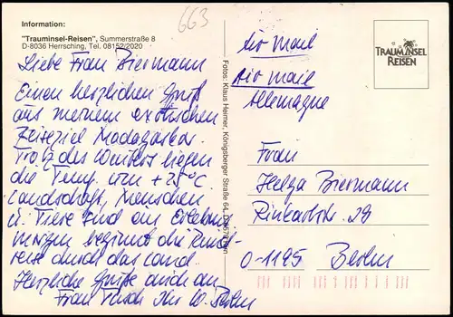 Postcard Madagaskar Typen - Kunst 1978