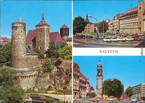 Ansichtskarte Bautzen Budyšin Stadtteilansichten 1983