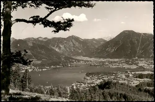 Ansichtskarte Tegernsee (Stadt) Panorama-Ansicht 1960